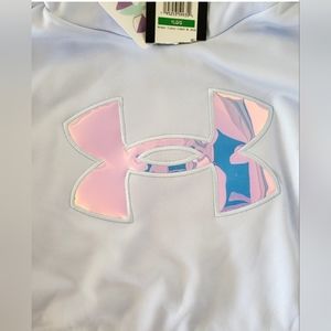 Youth Under Armour Hoodie-Light Blue